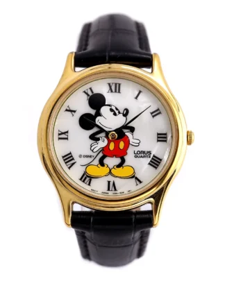 Vintage Seiko Lorus Mickey Mouse Watch V500-7A30