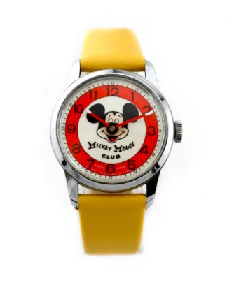 Mickey Mouse watch with yellow strap