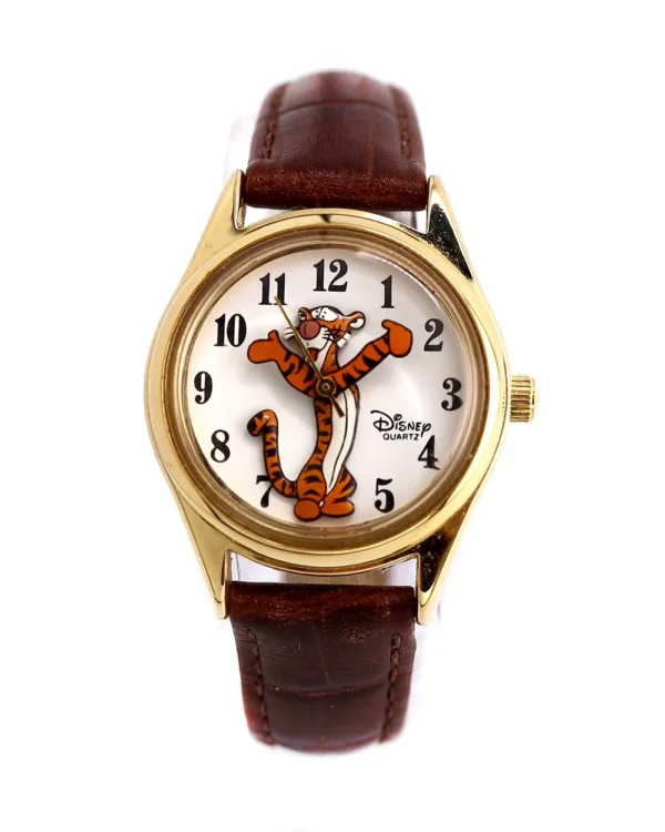 Disney Tigger watch with brown strap
