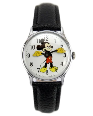 Vintage Timex Mickey Mouse Watch 1970s Mechanical
