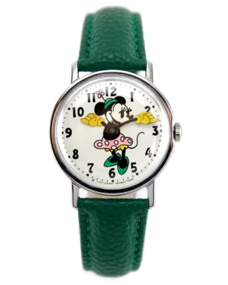 Vintage Timex Minnie Mouse Watch 1970s Mechanical