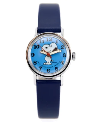 Vintage Snoopy Watch  1970s Timex | Manual-Wind | Peanuts Character Dial
