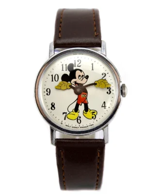 Vintage Timex Mickey Mouse Watch 1970s Mechanical