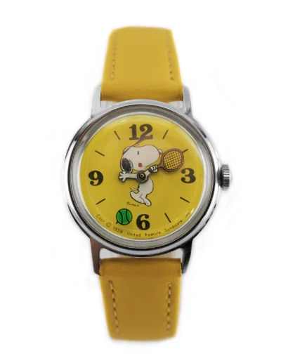 Vintage Snoopy Tennis Watch