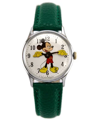 Vintage Timex Mickey Mouse Watch 1970s Mechanical