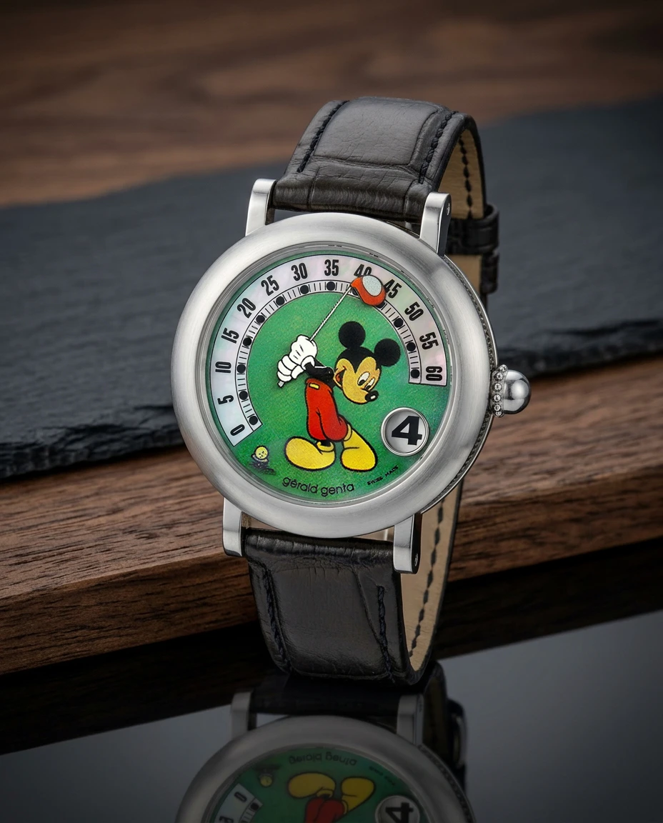 Gerald Genta mickey mouse watch