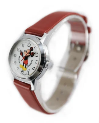 Vintage Bradley Mickey Mouse Watch 1972 Swiss Made Mechanical
