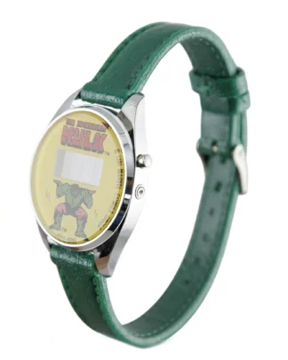 Vintage Incredible Hulk Digital Watch 1981 | Marvel Comics | LCD Quartz