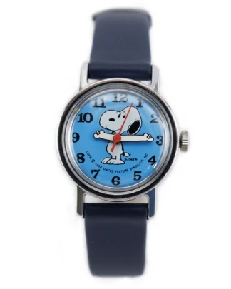 Vintage Snoopy Watch 1970s Timex | Manual-Wind | Peanuts Character Dial