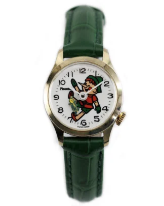 Vintage Pinocchio Watch | Swiss Made | Mechanical Character Dial