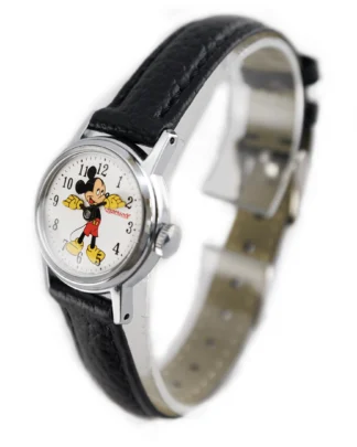 Vintage Mickey Mouse Watch 1970 Ingersoll – Timex Disney Mechanical