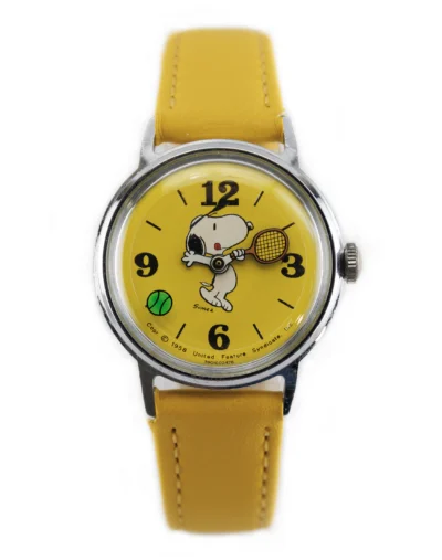 Vintage Snoopy Tennis Watch